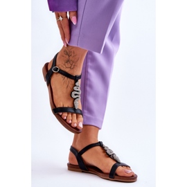 Sandály Model S.Barski KV-5541-42 Black - Step in style černá 2