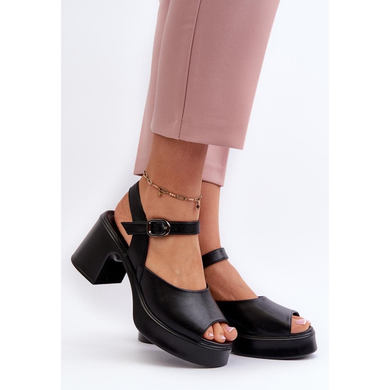 Sandály Model Vinceza 66627 Black - Step in style černý 1
