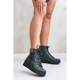 Step in style Boty Model Savindria RMR23109A-2 Green - Krok ve velkém stylu zelený 1