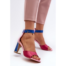 Sandály Model Rosazara 24SD35-6815 růžové - Step in style růžový 1