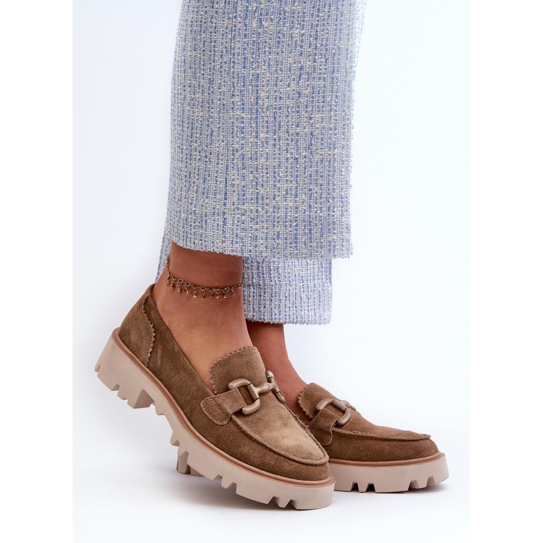 Step in style Mokasíny Model Da TW117 Brown - Krok ve velkém stylu hnědý 1