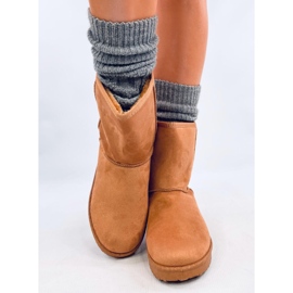 Klasické sněhule Delaney Camel hnědý 3