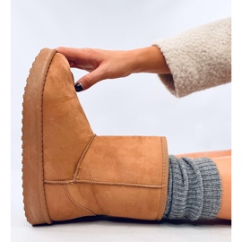 Klasické sněhule Delaney Camel hnědý 5