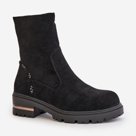 Step in style Boty Model Narilie LG866 Black - Krok ve velkém stylu černý 2