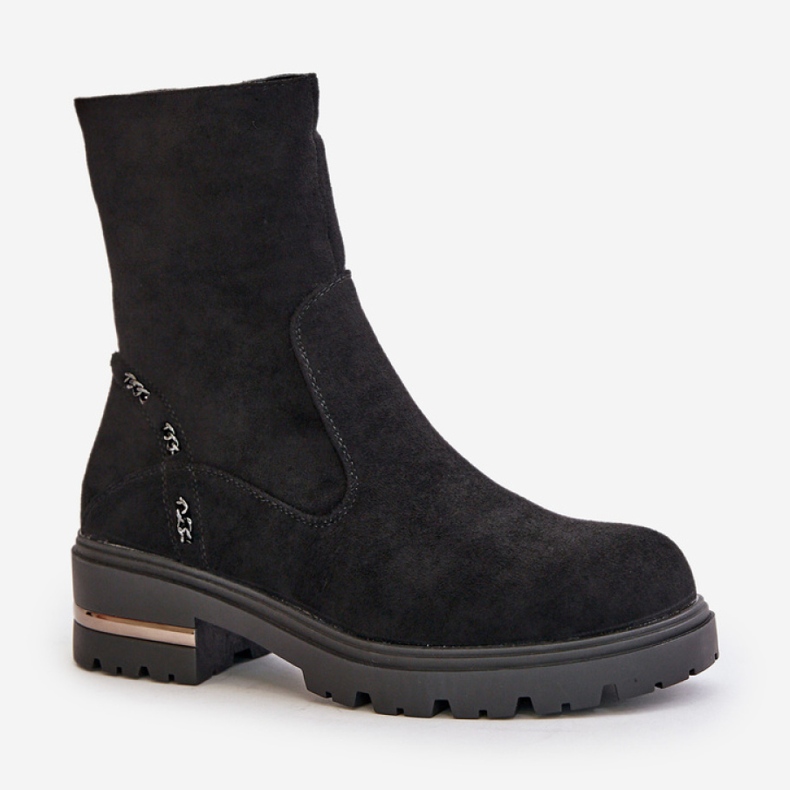 Step in style Boty Model Narilie LG866 Black - Krok ve velkém stylu černý 2