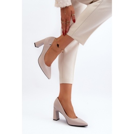 Step in style Lodičky Model Giseleni 62106 Gray - Stylový krok šedá 1