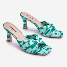 Step in style Sandálové žabky Model Floria P-1317 Green - Krok ve velkém stylu zelený 2