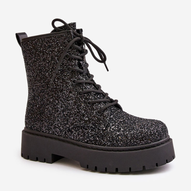Step in style Workers Model Liatheine HB-272 Black - Krok ve velkém stylu černý 2