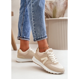 Step in style Sportovní obuv Model Ciamara 55-32 Béžová - Krok ve stylu béžový 1