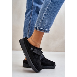Step in style Pantofle Model Azida YY-12 Black - Krok ve stylu černá 3
