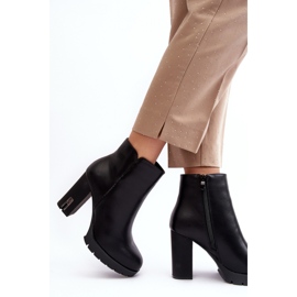 Dámské kotníkové boty Černé černá 2 Dámské kotníkové boty Černé černá 2