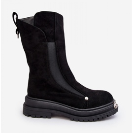 Step in style Boty Model Palimra NC1306 Black - Krok ve velkém stylu černá 3