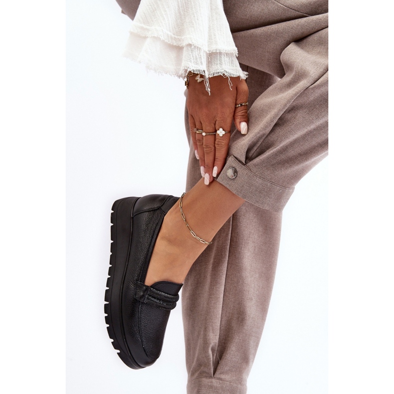 Dámské nazouváky Lemar Black černá 2 Dámské nazouváky Lemar Black černá 2