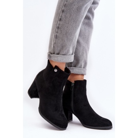 Step in style Boty Model Selela 23ZSSQ6936-11 Black - Krok ve stylu černý 2