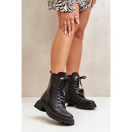 Dámské taštičky s černými špendlíky černá 1