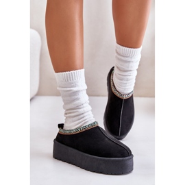 Step in style Pantofle Model Neroma 877-1 Black - Krok ve stylu černá 3