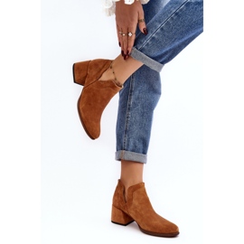 Step in style Boty Model Dalros 4175 Camel - Krok ve velkém stylu hnědý 2