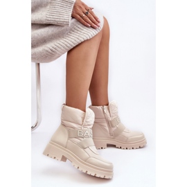 Sněhule Model Zeva VL225P Light Beige - Step in style béžový 2
