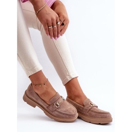 Step in style Mokasíny Model Lighas F003 Brown - Krok ve stylu hnědý 3