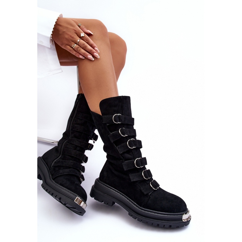 Step in style Workers Model Elnatea NC1307 Black - Krok ve velkém stylu černý 2