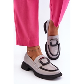 Step in style Mokasíny Model Fidodia 63503 Grey - Stylový krok šedá 2