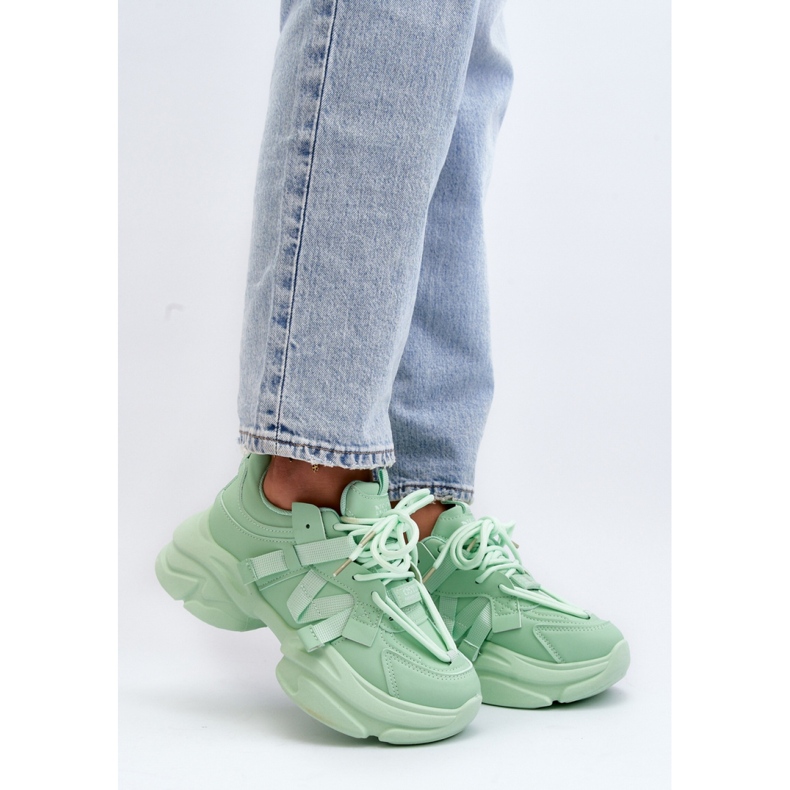 Step in style Sportovní obuv Model Windamella LA269P Zelená - Krok ve stylu zelený 1