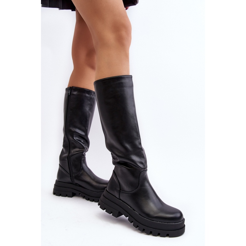 Step in style Boty Model Beatrizia BC-305 Black - Krok ve stylu černý 2