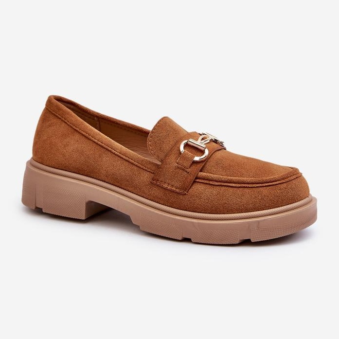 Step in style Mokasíny Model Lighas F003 Camel - Krok ve velkém stylu hnědý 2