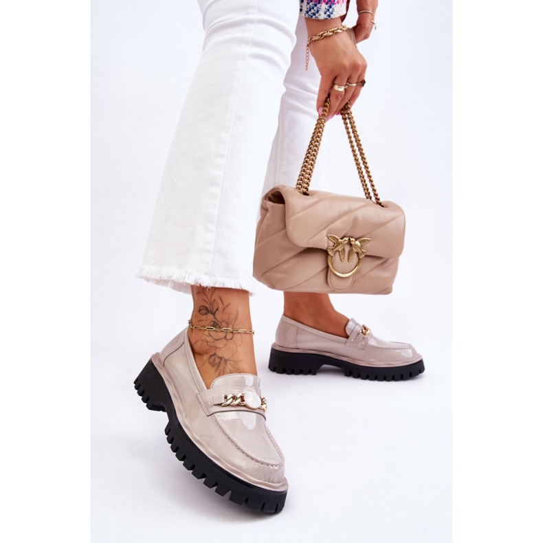 Step in style Mokasíny Model Ronin MR-X351 Světle šedá - Krok ve stylu 1