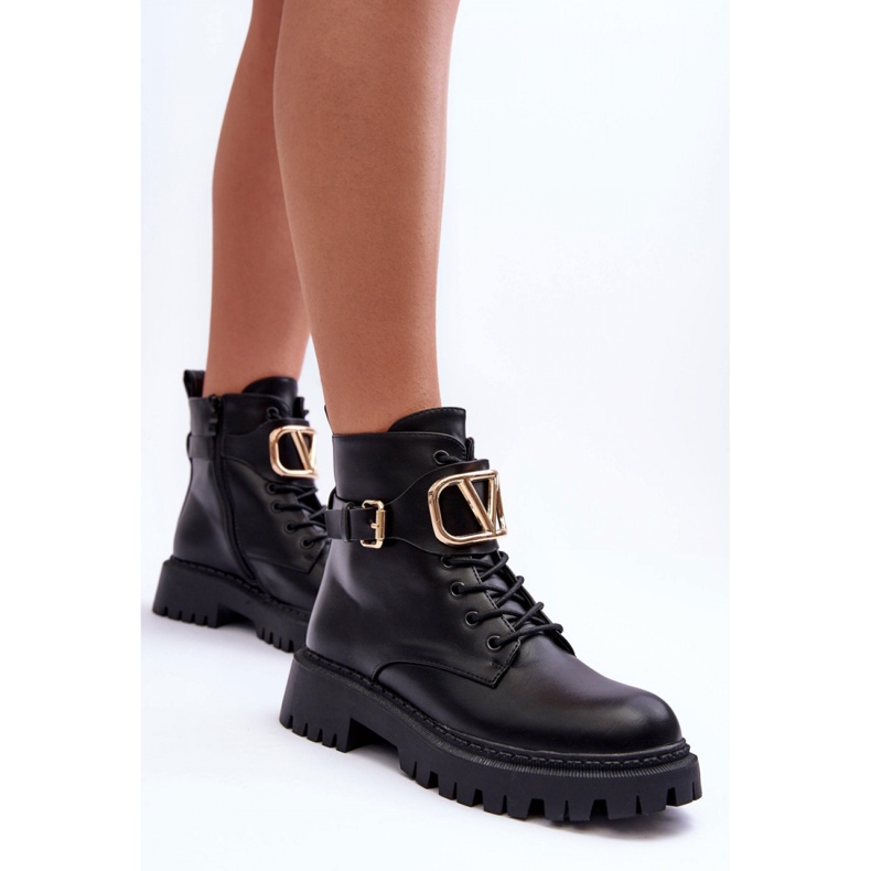 Step in style Workers Model Lalede H21-72 Black - Krok ve velkém stylu černý 2