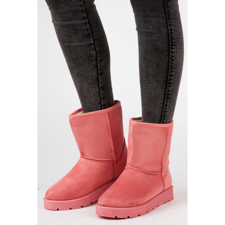 R'S Růžové mukluki růžový 1 R'S Růžové mukluki růžový 1