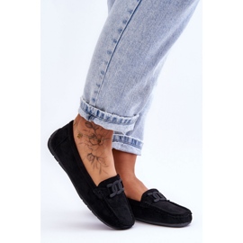 Step in style Mokasíny Model Rabell DF711 Black - Krok ve velkém stylu černý 2