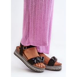 Sandály Model S.Barski HY056 Black - Step in style černý 1