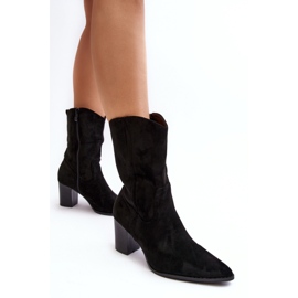 Step in style Boty Model Danell 22556-L2 Black - Krok ve velkém stylu černá 3