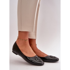Step in style Balerínky Model Rhodike TU252 Black - Krok ve stylu černý 1