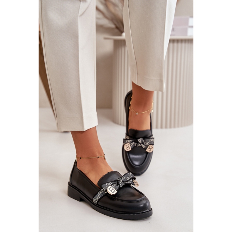 Step in style Mokasíny Model S.Barski HY42-331 Black - Krok ve stylu černá 1