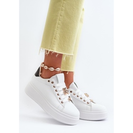 Step in style Sportovní obuv Model Cavisa C2168 Bílá/Černá - Krok ve stylu bílý 1