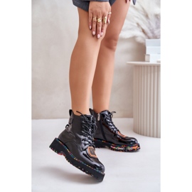 Step in style Trappers Model Artiker 55C0517 Black - Krok ve velkém stylu černý 1