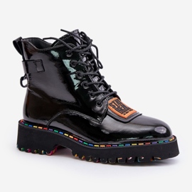 Step in style Trappers Model Artiker 55C0517 Black - Krok ve velkém stylu černý 2