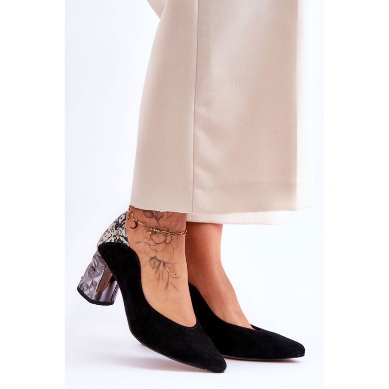 Lodičky Model Maciejka 05042-43 Black - Step in style černý 2