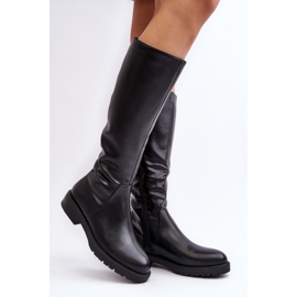 Step in style Boty Model Saraseini KZ541 Black - Krok ve stylu černá 1