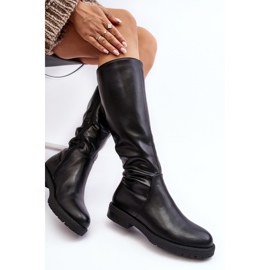 Step in style Boty Model Saraseini KZ541 Black - Krok ve stylu černá 2