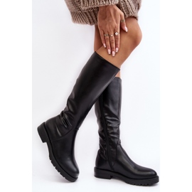 Step in style Boty Model Saraseini KZ541 Black - Krok ve stylu černá 3