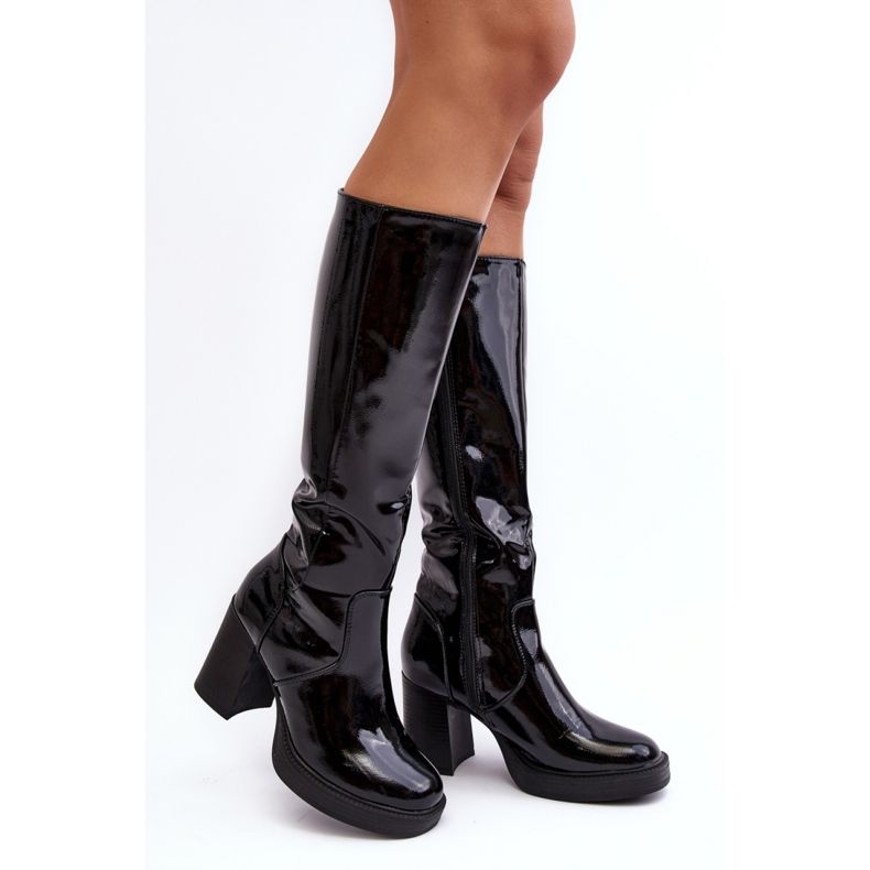 Step in style Boty Model Efatina ML286 Black - Krok ve stylu černý 1