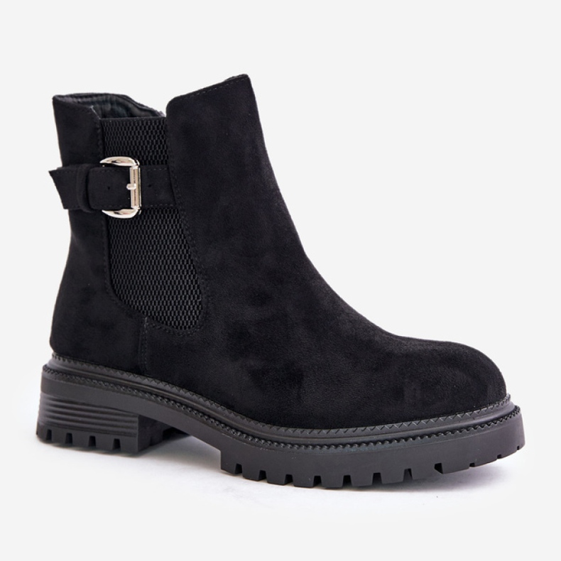 Chelsea boty Model Kikiella 9176 Black - Step in style černý 2