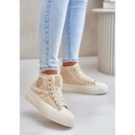 Step in style Tenisky Model Big Star OO274A444 Béžové - Krok ve velkém stylu béžový 1