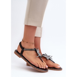 Step in style Sandály Model Edoni WWW502 Black - Krok ve stylu černá 1