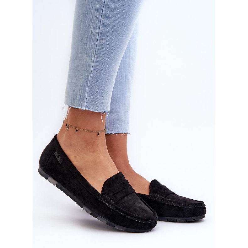 Step in style Mokasíny Model Big Star NN274929 Memory Foam System Black – krok ve stylu černá 1