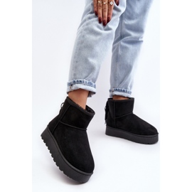 Sněhule Model Lirico 20222-4A Black - Step in style černá 2