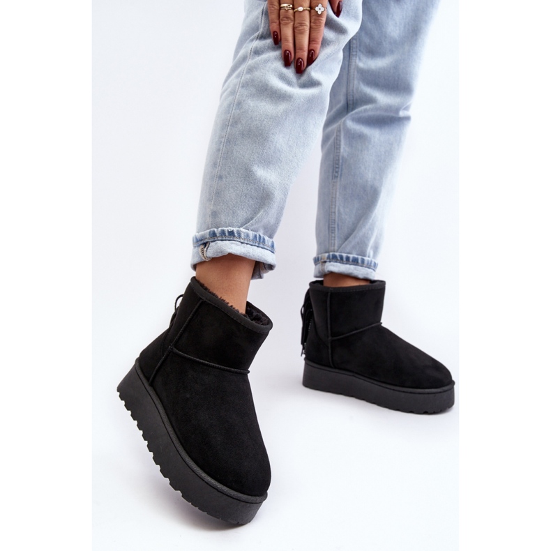 Sněhule Model Lirico 20222-4A Black - Step in style černý 2